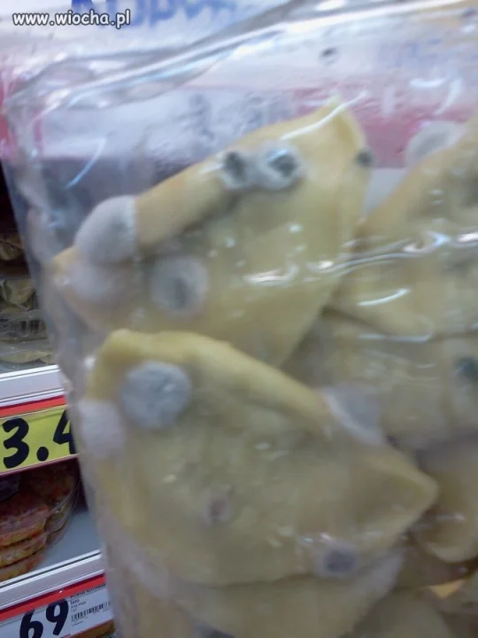 Typowe pierogi z kapustą i grzybami