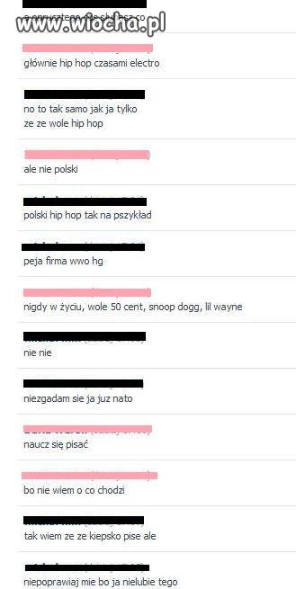 To dziewczyna mu dojebała 