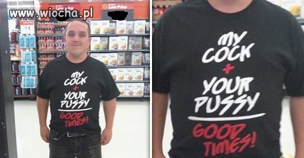 Gostek musi mieć duże