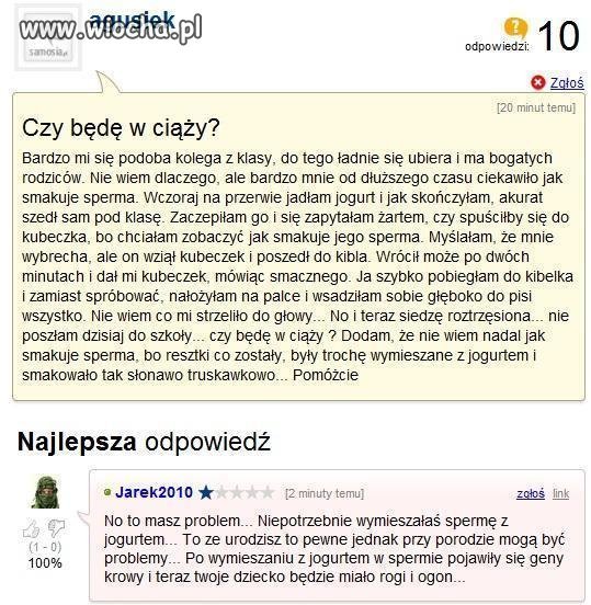 Szkoda mi dziewczyny.