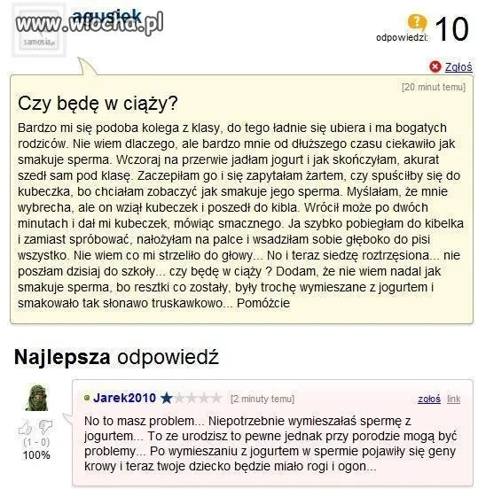 Szkoda mi dziewczyny.