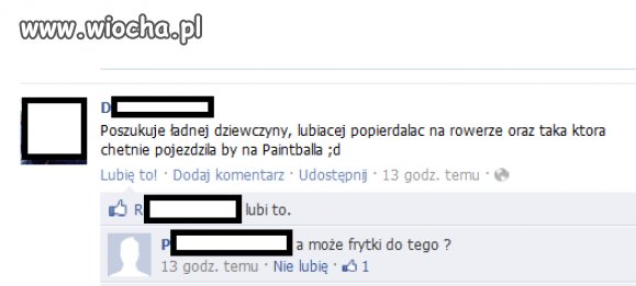 Może jakaś chętna? 