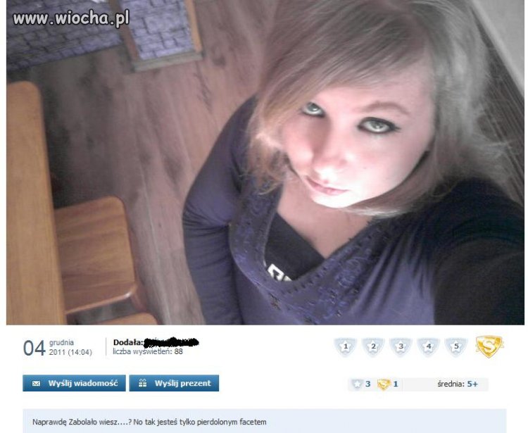 Nie ma to jak opis drodzy "pie***" panowie 