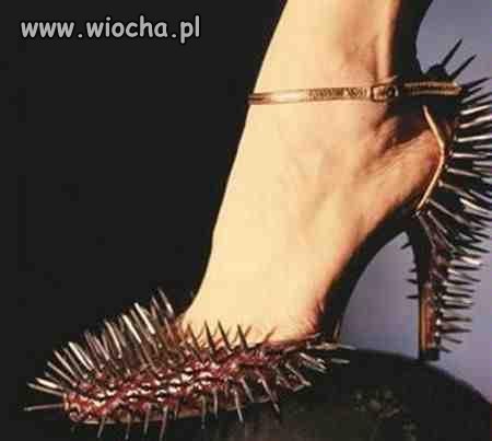 Te buty są z prawdziwych jeżowców morskich...