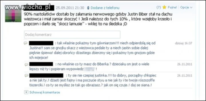 Obrońcy ''Dżastiego'' atakują. 