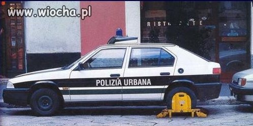 Pewnie dopadła ich Polska Straż Miejska
