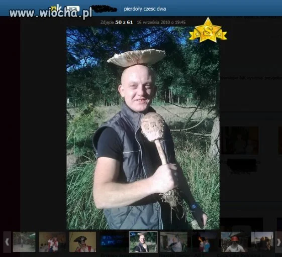 Król grzybuś IV