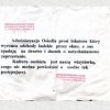 Ogłoszenie administracji osiedlowej