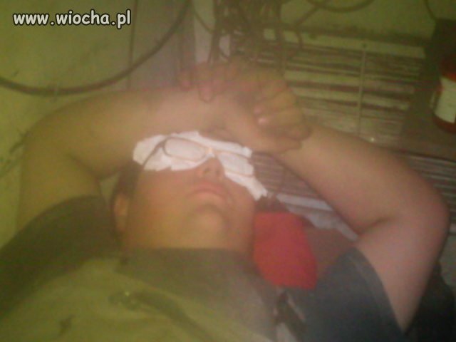 W pracy...