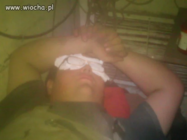 W pracy...