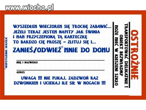 Karteczka Pijaka