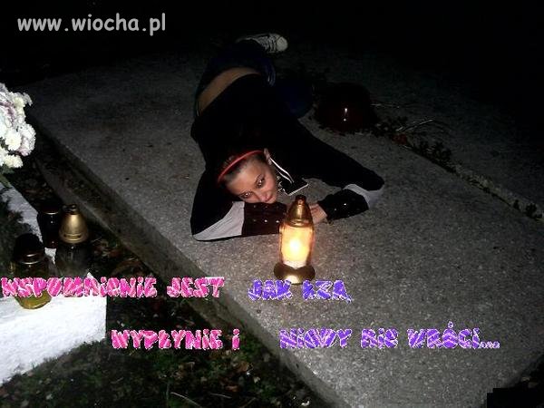 I pomyśleć, że ta dziewczyna ma dziecko i męża...