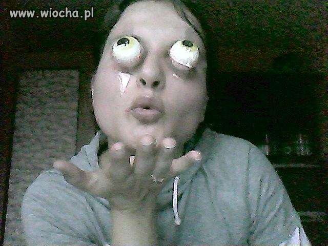 "Moje oczy są hipnotajzing... "