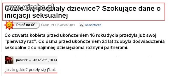 Gdzie te dziewice?