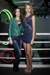 Podziwiał nową "top model"