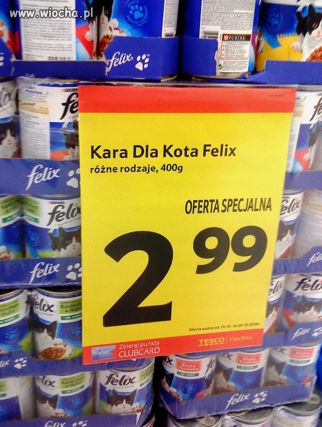 Do tej pory można było kupić przysmaki