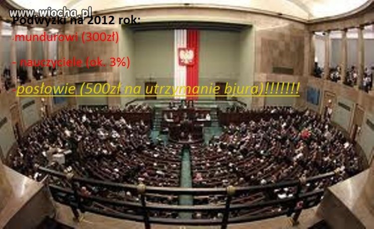 Kryzys???!!! Obiecanki o cięciach.
