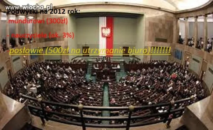 Kryzys???!!! Obiecanki o cięciach.