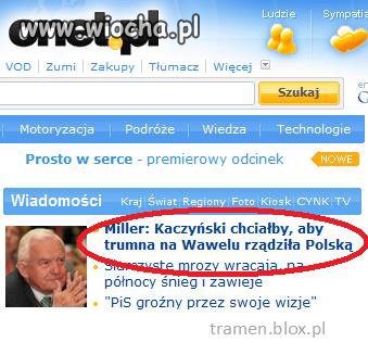 kaczyński wiocha polski
