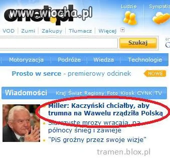 kaczyński wiocha polski