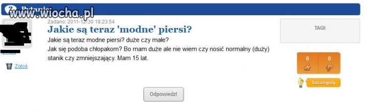 Nie wiedziałam teraz...