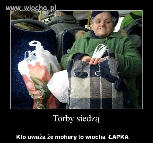 Kto uważa że mohery to wiocha