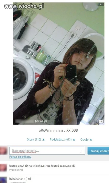 14 latka w łazience 