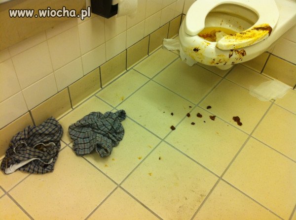 Prawdziwa wiocha to zostawić po sobie coś takiego
