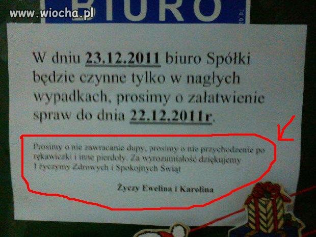 Do pracowników pewnej firmy