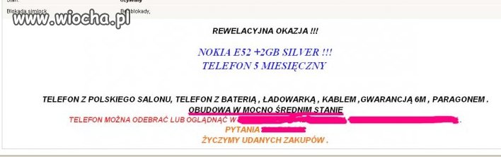 Rewelacyjna oferta
