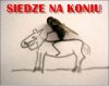 Siedze na koniu