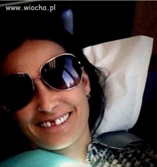 Byłam dziś u dentysty . 