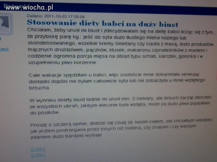 Dieta babci...