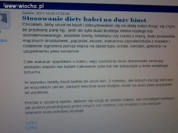 Dieta babci...