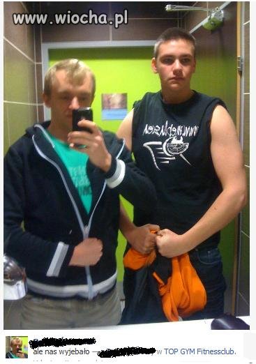 Chlopaki pierwszy raz na siłce