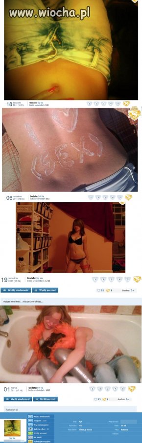 Taka ze mnie sexy laska bo ja jestem hot 16-tka 