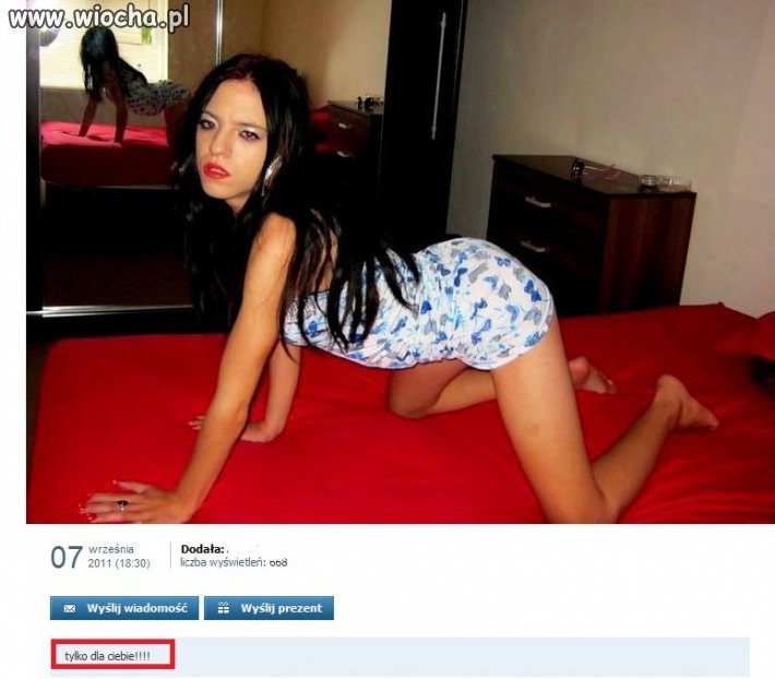 Odbicie w lustrze, super figura,
