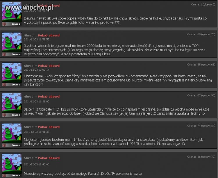 Obrażanie ludzi to domena tego dziecka