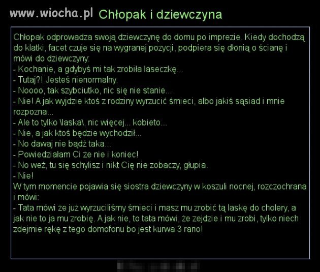 Chłopak i dziewczyna...