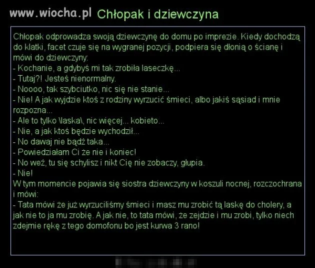 Chłopak i dziewczyna...
