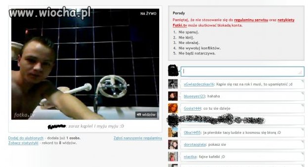 Taka tam transmisja na fotce tv