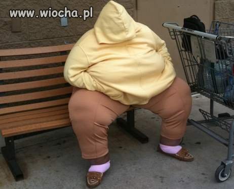 Kobietka ma swój własny świat 