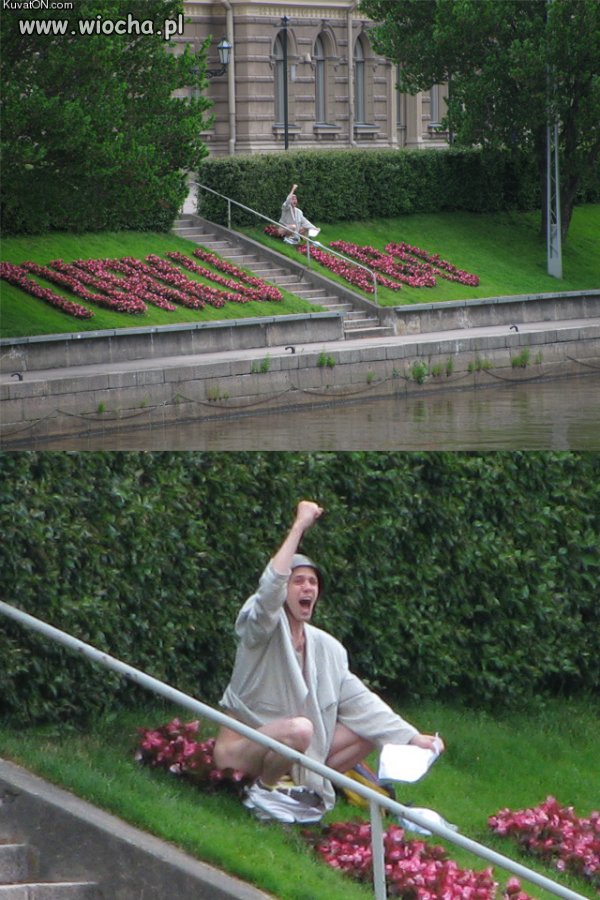 Na dworze...