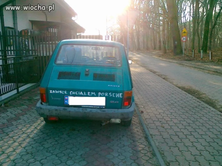 Zawsze chciałem Porsche...