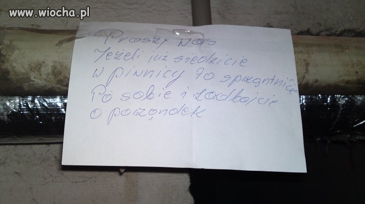 Prośba sąsiadów