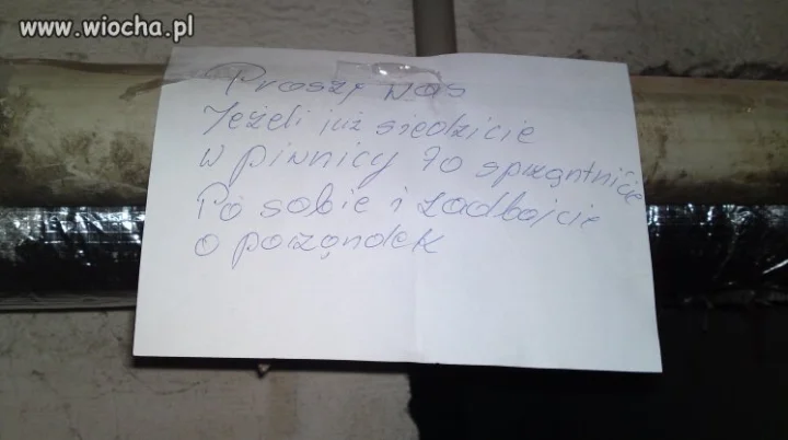 Prośba sąsiadów