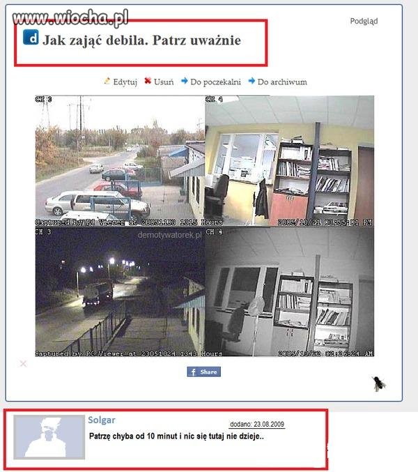 Jak zająć debila 