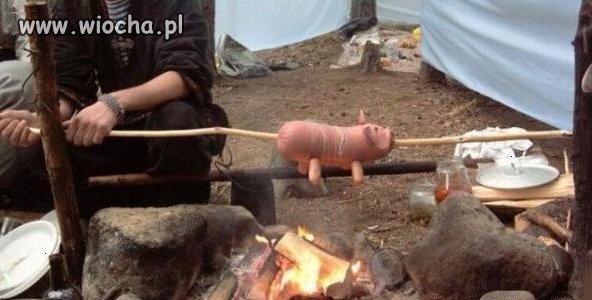 Pieczenie prosiaka!