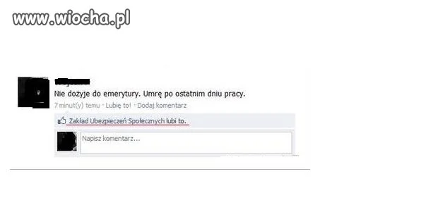 ZUS to lubi.