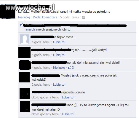 Poranne walenie konia daje...